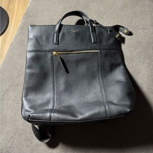 Radley London Black Leather Women's Backpack/purse